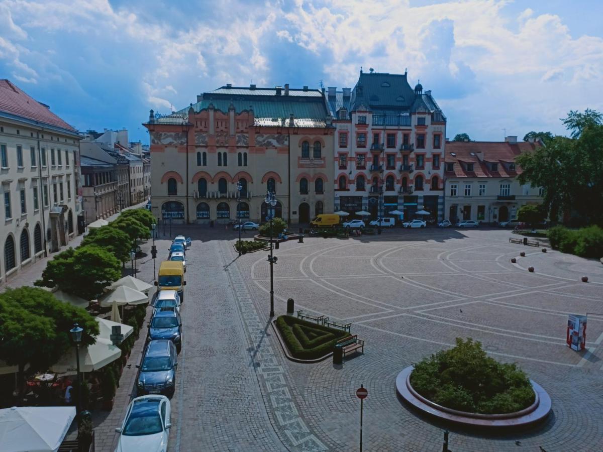 View To The Cracow Basic Apartment Krakow Bagian luar foto